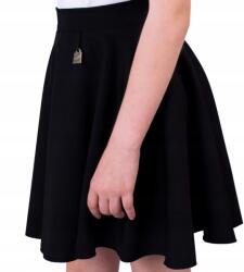  Fekete bő szabású szoknya kislányoknak méret 128