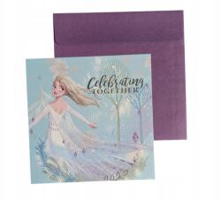 W&O Products B. V Meghívók Meghívókártyák Boríték szett 8db-os Frozen 12x12cm