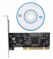  Kártya Adapter Számítógéphez Sata 1, 5 Gb S SIL3114 Chipset (928928928928)