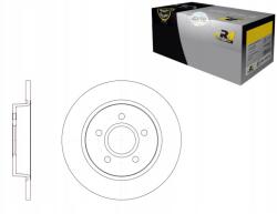 Roadhouse Féktárcsák 2DB 271X11 P 5-LYUKÚ Ford Focus II