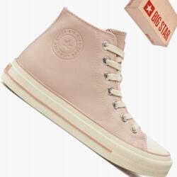 Big Star OO274933 női rózsaszín magasszárú tornacipő (101054600)