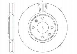Roadhouse Féktárcsák 00004246W2 4246W2 4246W