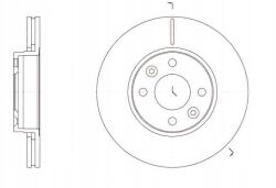 Roadhouse Féktárcsák 2DB Dacia Dokker 1.6