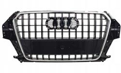 AutoDor Audi Q3 8U 2011- Középső Első Rács Maszk Fekete Fényes