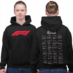Rule Out Férfi kapucnis pulóver F1 Forma 1 pályanaptár Motorsport (HOOD_F1_51)