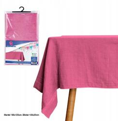  Stílusos rózsaszín újrafelhasználható műanyag asztalterítő