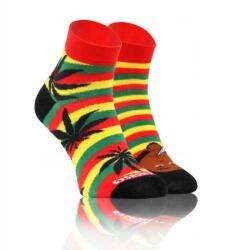 Sesto Senso Rövid zokni Sesto Senso Rastaman levél 2 különböző sárga