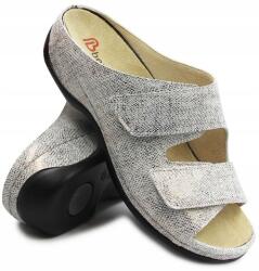 Berkemann Daria papucs, természetes bőr felsőrész, Size 40 2/3, tépőzáras (daria 01002-431)