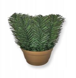 ELMA Kis Virágtartó Alátét zöld csokor nád síremlék temető (EL-DMZ)