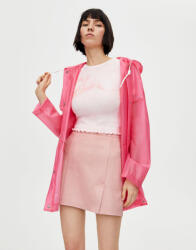 Pull&Bear Pull & Bear Világos Rózsaszín Bársony Szoknya (s) (229363)