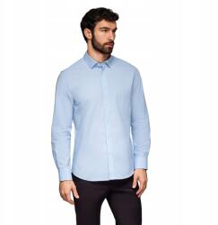 Ombre Klasszikus férfi pamut ing kék regular kék V1 K699 méret L (182722)