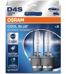OSRAM D4S Izzó Xennon Cool Blue Intense 6200K +150% Több Fény
