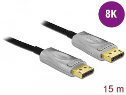 Delock Aktív optikai kábel DisplayPort 1.4 8K 15 m (85886) - flylite