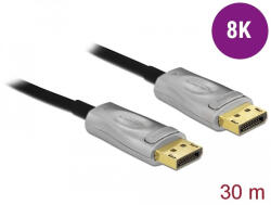 Delock Aktív optikai kábel DisplayPort 1.4 8K 30 m (85889) - flylite