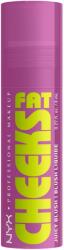 NYX Professional Makeup Fat Cheeks Juicy Blush 08 Blueberry Burst folyékony arcpirosító, 8 ml