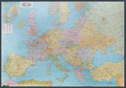  Európa közigazgatási és közúti faltérképe 1: 3 500 000 méretarányban