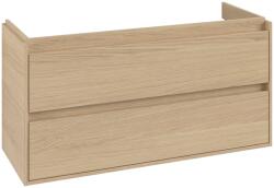 Villeroy & Boch Skyla dulap 117.2x43.9x59.6 cm sub chiuveta pe perete stejar C80000VJ (C80000VJ)
