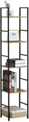 Intenso Home 5 Szintes Nyitott Könyvespolc 29x144cm Tölgy Színben