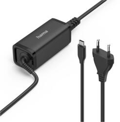 Hama 00200023 áramátalakító és inverter Beltéri 65 W Fekete (00200023)