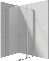 Deante Prizma zuhanykabin 140x70 cm négyszögletes króm fényes/átlátszó üveg KPN0P14S07 (KPN0P14S07)