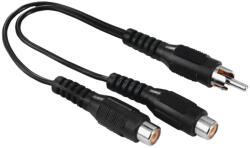 Hama 00205183 audio kábel RCA 2 x RCA Fekete (00205183) - compzone