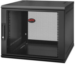 APC NetShelter WX 9U Single Hinged Wall-mount Enclosure 600mm Deep Falra szerelhető állvány Fekete (AR109SH6) - compzone