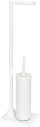 WENKO Hella wc-papírtartó wc-kefével fehér 26072100 (26072100)