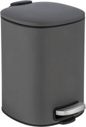 WENKO Alassio szemeteskosár 5 l szürke 24780100 (24780100)