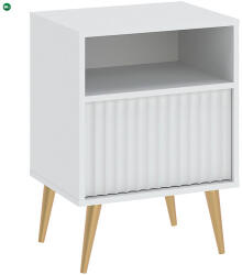 INTERMEBLE BARCELONA Éjjeliszekrény Fehér Színben
