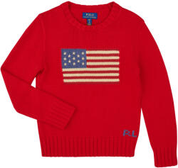 Ralph Lauren Pulovere Fete FLAG CN SWTR-TOPS-SWEATER Polo Ralph Lauren roșu EU L