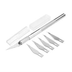 CREART Barkácskés 5 cserélhető pengével