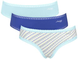 Sloggi Chiloți dama SLOGGI GO CRUSH HIPSTER 3PACK - BLUE: XL (10219671_M007 XL)