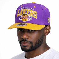 Mitchell & Ness snapback Los Angeles Lakers Team Arch Snapback purple/yellow