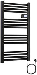 Welland Elektromos design radiátor digitális termosztáttal NERO Italia Classico - 54 x 96 cm (fekete) (PXAF-0201-B)