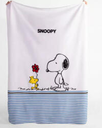 Carbotex Snoopy coral fleece polár takaró 130x170cm (SNO223045-KOC)
