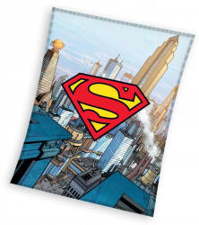 Carbotex Superman coral fleece polár takaró 130x160cm (SUP221026-KOC)