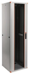 Legrand EVO32U6080 19" 32U 600x800x1552 biztonsági üvegajtós hálózati állószekrény komplett Evoline - 3bnetwork