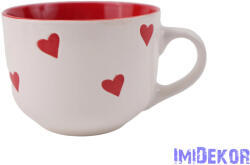  Szív mintás bögre 11x8, 5cm - 3