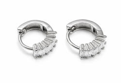 KARIKA PICI FÉLKARIKA ezüst fülbevaló - 11 mm (1 éves kortól 7 éves korig) (2026021507)