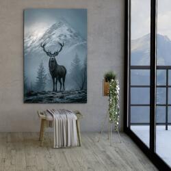 DUBLEZ Dizájn kép - Szarvas és hegyek | DUBLEZ (DFO-OZ-0026)