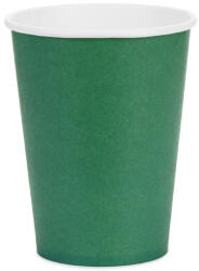  Papír poharak sötétzöld színben, 250 ml, 6 darabos csomag (KPP90-012C-EU3)