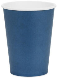  Sötétkék papír poharak 250 ml, 6 db-os csomag (KPP90-074-EU1)