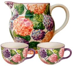 BögreManufaktúra Hortenzia Kanna + 2db Jumbó Bögre AKCIÓ