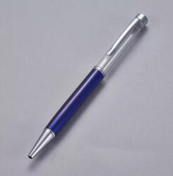  Kék Ezüst Színű Választható Ásványtörmelékkel Töltött Golyóstoll