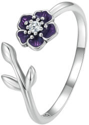 BeSpecial Inel argint reglabil floral (IZT0244)
