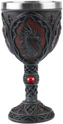 NNM pocal Black and Red Gothic Dragon - 761-142 Pahar