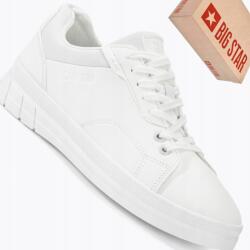 Big Star NN274458 Fehér Női Tornacipők Kényelmes és Stílusos Alkalmi Cipők (sneakersy NN274458)