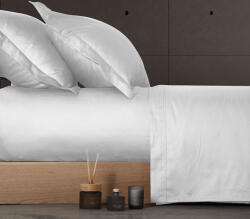 Nef-Nef Homeware Cearșaf Super dublu cu Elastic 160x200+35cm. Elements 024610 Alb (024610)