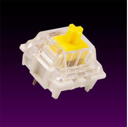 AVAX Billentyűzet Switch/Kapcsoló Gateron Milky Yellow Lineáris 35darab (GATERON_KS-3X1_MILKY_SWITCH35) - wincity
