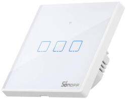 SONOFF Smart Switch WiFi + RF 433 Sonoff T2 EU TX (3-channel) updated (43350)